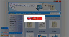 Desktop Screenshot of linhmau.com